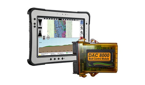 DAC 8000 Multi Control Module and monitor